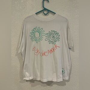 Nike White Oversized Day Dreamer Tee